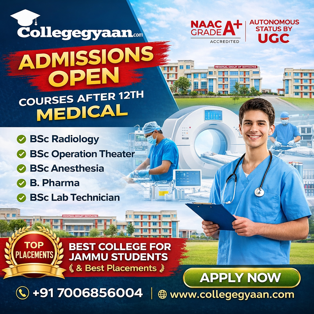 Paramedical Admissions OTT Radiology MLT